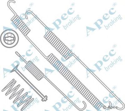 APEC BRAKING kit795 -  Комплектующие, тормозная колодка